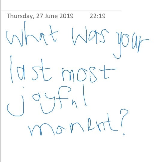 “And isn’t that what you should be doing every day, for the rest of your life?” #joy #thisjoyfulmoment #art #lartpourlart #fingerpainting #conceptualart #drawing #phoneart #digitalart #conceptualartists #words #wordart #artandlanguage #fortherestofmylife #professional